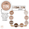 AFFIRMATION STATION | OMBRE NEUTRALS - Miss Jacobs Little Learners