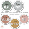 Affirmation Station SIMPLE BOHO | Positive Affirmations Mirror Display - Miss Jacobs Little Learners