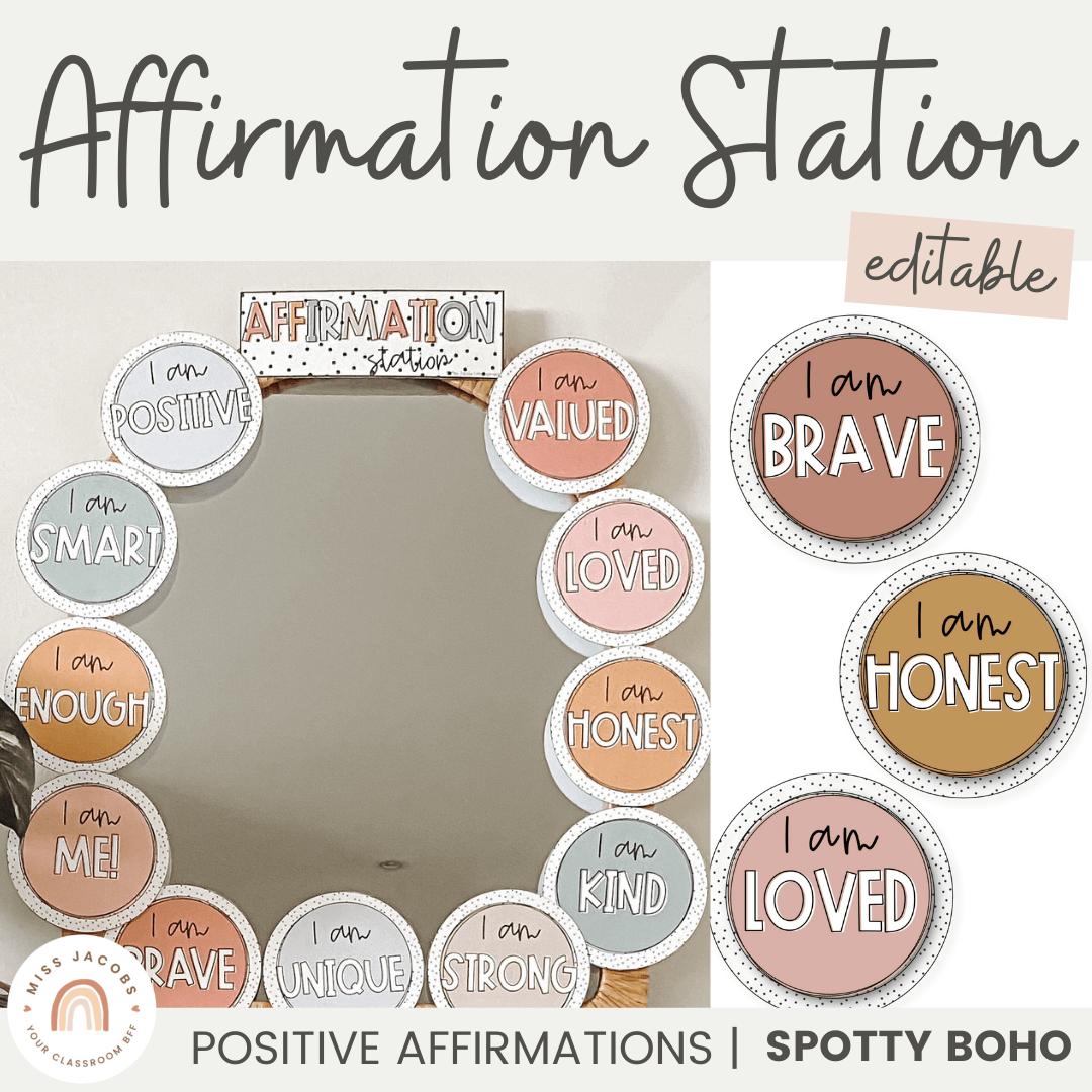 Positive Affirmations stickers by Sarah Rodway