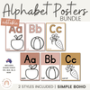 ALPHABET POSTERS | SIMPLE BOHO - Miss Jacobs Little Learners
