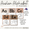 AUSLAN ALPHABET POSTERS | NEUTRALS THEME | WITH AND WITHOUT SPOTS - Miss Jacobs Little Learners