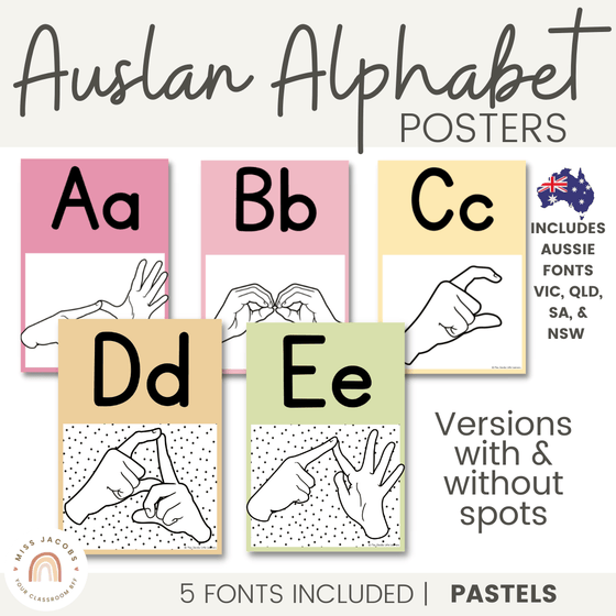 Alphabet Poster - Miss Jacobs Little Learners - Miss Jacobs Little Learners