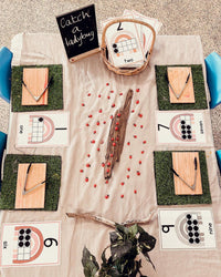 Number Posters with Ten Frames - Boho Rainbow Neutrals Theme - MJLL ...