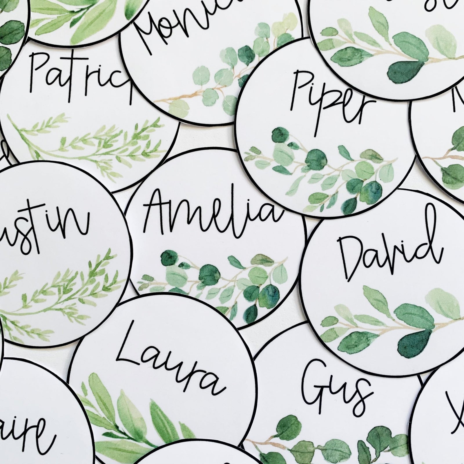 Botanical Modern Farmhouse Classroom Decor Bundle - Miss Jacobs ...