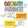 BRIGHTS themed Growth Mindset Posters | Neon Rainbow Classroom Decor | Editable - Miss Jacobs Little Learners