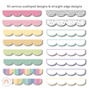 Bulletin Board Borders | Spotty Pastels Classroom Decor | Printable Scalloped & Straight Edge Borders - Miss Jacobs Little Learners
