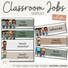 Class Jobs | EDITABLE | Modern Jungle Classroom Decor - Miss Jacobs Little Learners