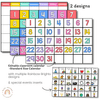 Classroom Calendar | BRIGHTS | Pocket Chart and Standard Size - Miss Jacobs Little Learners