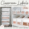 CLASSROOM LABELS | SPOTTY NEUTRALS | EDITABLE - Miss Jacobs Little Learners