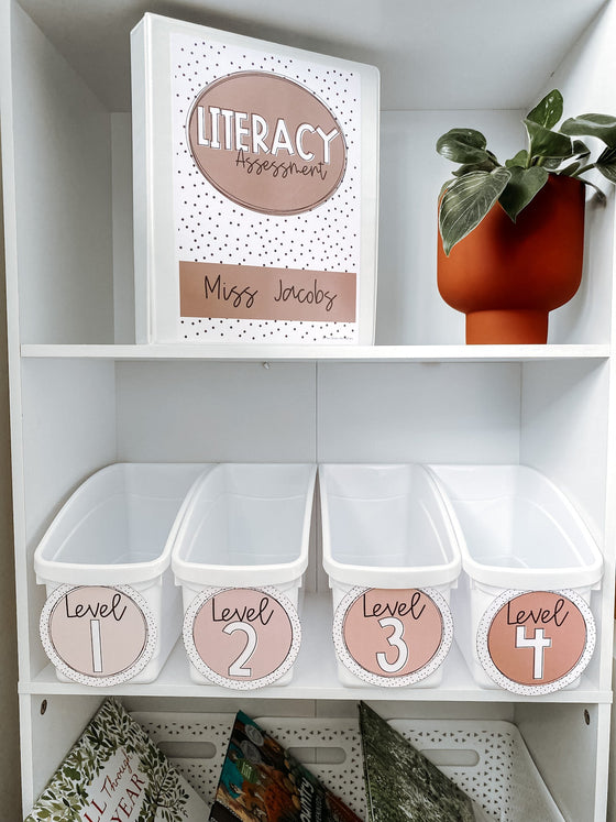 CLASSROOM LABELS | SPOTTY NEUTRALS | EDITABLE - Miss Jacobs Little Learners