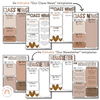 Classroom Newsletter Templates | Editable | Ombre Neutral Classroom Theme | Calming Decor - Miss Jacobs Little Learners