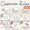 Classroom Rules Posters for Classroom Management | Australiana Classroom Decor | Flora and Fauna Theme | Editable - Miss Jacobs Little Learners