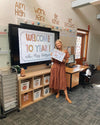 Classroom Welcome Sign | SPOTTY BOHO Theme - Miss Jacobs Little Learners