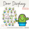 Cute Cactus Door Display | Editable - Miss Jacobs Little Learners