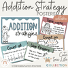 Cute Sea Life Addition Strategies Posters - Miss Jacobs Little Learners