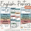 Cute Sea Life English Posters Bundle - Miss Jacobs Little Learners