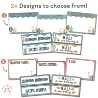 Learning Intention and Success Criteria Display - Cute Sea Life Decor ...