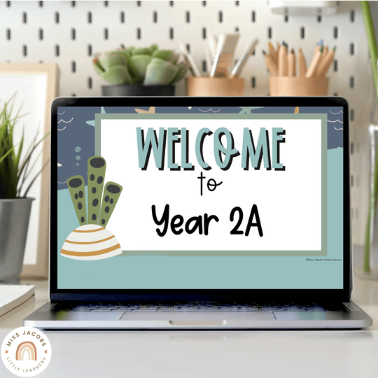 Google Morning Slides & PowerPoint Templates - Cute Sea Life