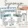 Cute Sea Life Synonym Posters - Miss Jacobs Little Learners