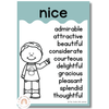 Cute Sea Life Synonym Posters - Miss Jacobs Little Learners