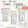 Daisy Gingham Pastels Text Type Posters - Miss Jacobs Little Learners