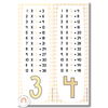 Daisy Gingham Pastels Times Table & Multiplication Facts Posters - Miss Jacobs Little Learners