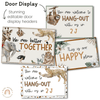 Door Display | MODERN JUNGLE | Editable Classroom Decor - Miss Jacobs Little Learners