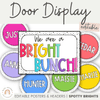 Door Display | SPOTTY BRIGHTS | Editable - Miss Jacobs Little Learners