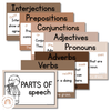 English Posters Bundle | Reading and Writing Strategies | Ombre Neutral Classroom Decor - Miss Jacobs Little Learners