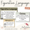 Figurative Language Posters | AUSTRALIANA decor - Miss Jacobs Little Learners