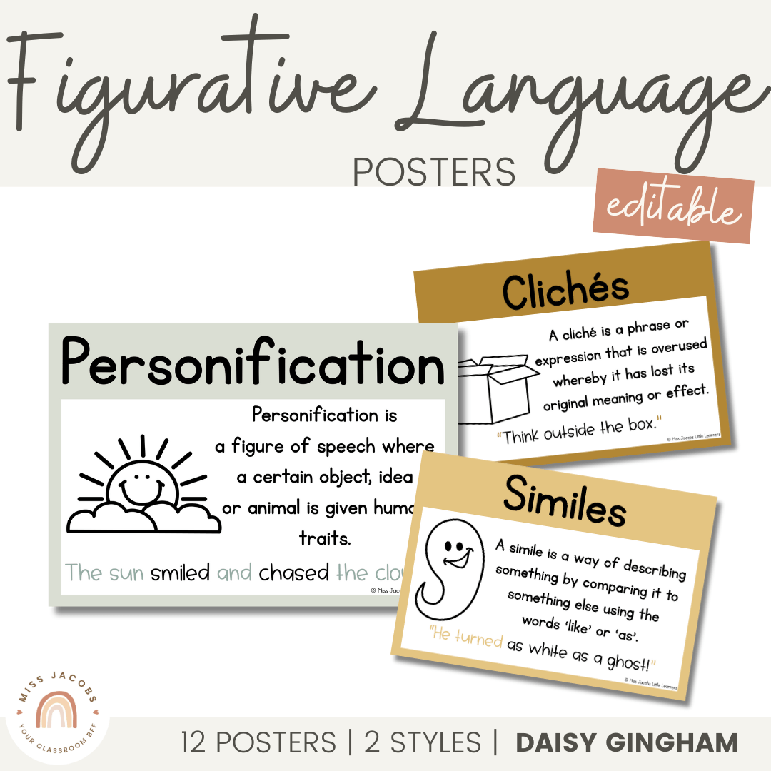 English Language Posters For Classrooms