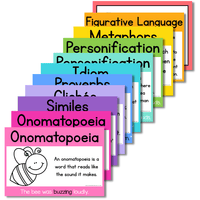 FIGURATIVE LANGUAGE POSTERS | RAINBOW BRIGHTS - Default Title - Miss ...