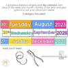 Flip Calendar | BRIGHTS | Classroom Decor - Miss Jacobs Little Learners