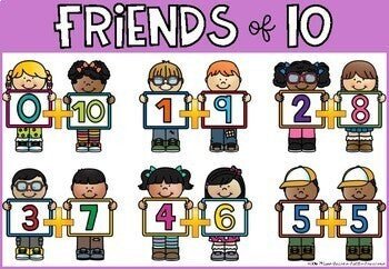 Friends of 10 | Rainbow Classroom Decor - Miss Jacobs Little Learners