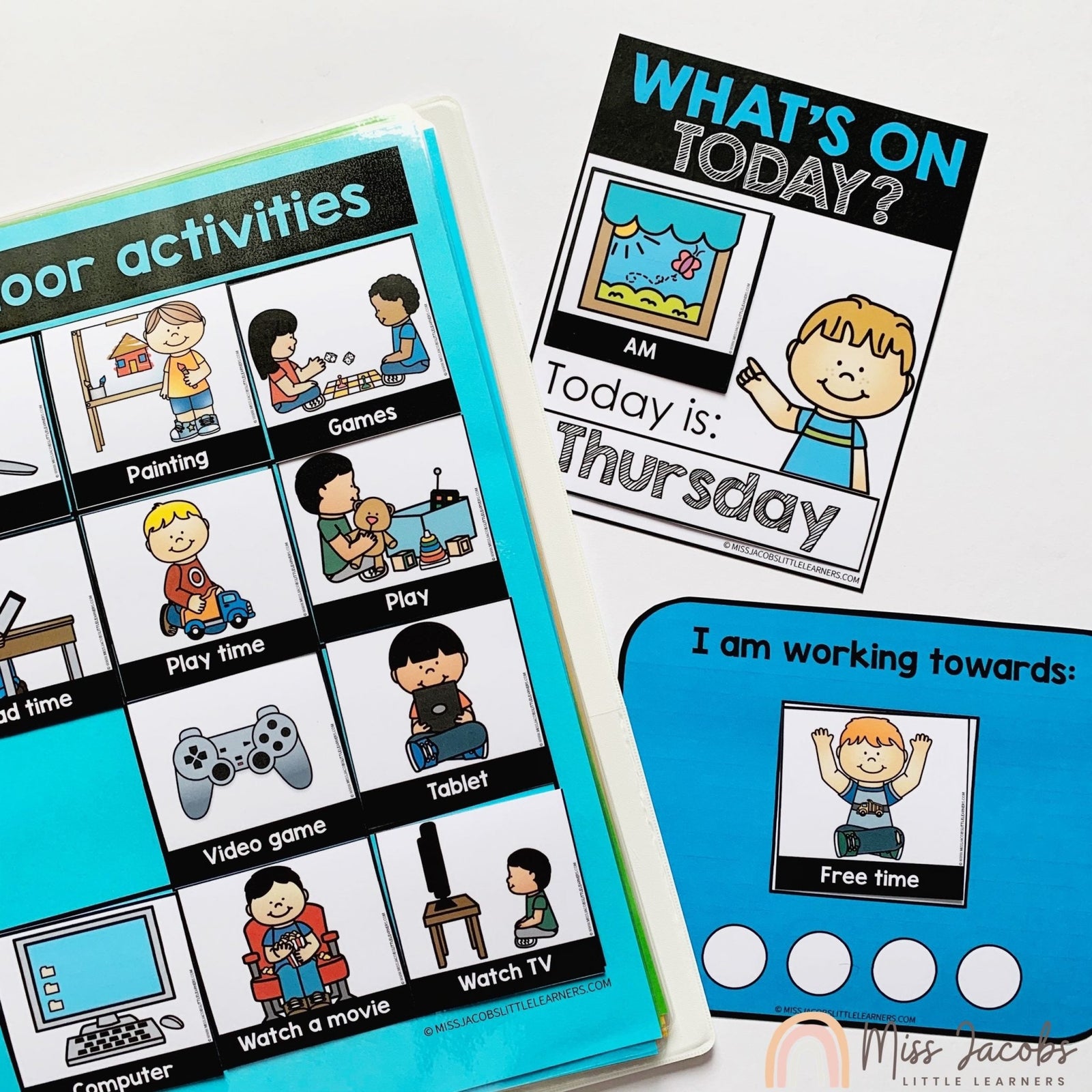 Daily House Programs Chart Home Routines and Daily Schedule Cards – Miss Jacobs Little Learners