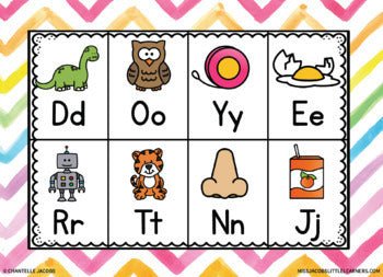 Initial Letter and Sounds Games - Miss Jacobs Little Learners