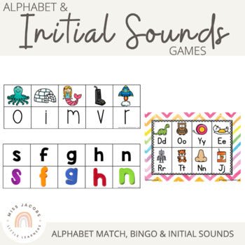 Initial Letter and Sounds Games