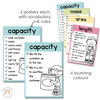 Math Posters Bundle | PASTELS | Muted Rainbow Classroom Decor - Miss Jacobs Little Learners