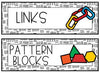 Maths Equipment Labels - Math Supplies - Miss Jacobs Little Learners