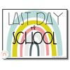 Modern Rainbow First Day of School Sign - Miss Jacobs Little Learners