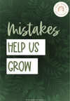 Motivational Posters for the classroom | MODERN JUNGLE | Growth Mindset Class Decor - Miss Jacobs Little Learners