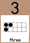 Number Posters | DESERT NEUTRAL | Boho Vibes Classroom Decor - Miss Jacobs Little Learners