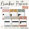 Number Posters | SIMPLE BOHO - Miss Jacobs Little Learners