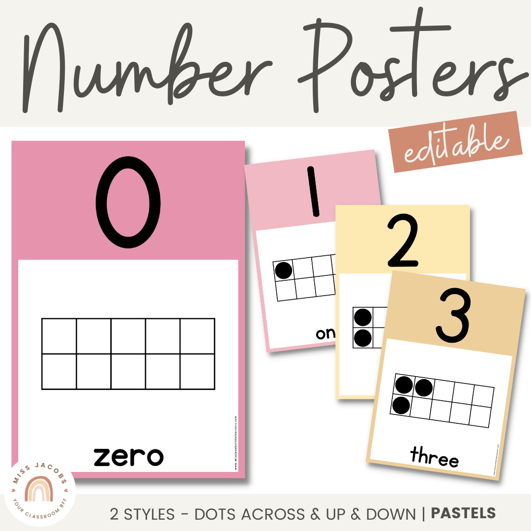 Numbers Frame