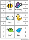 Phonological Awareness: Spring Themed Syllable Center Game - Miss Jacobs Little Learners