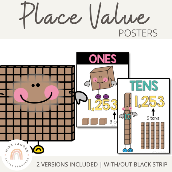 Place Value Posters - Miss Jacobs Little Learners