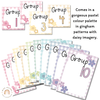 Reading Group Organizers & Labels | Daisy Gingham Pastels Classroom Decor | Editable - Miss Jacobs Little Learners