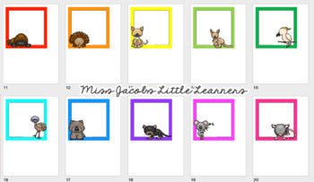 Reading Groups - Posters & Labels | Australian Animals - Miss Jacobs Little Learners