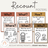 Recount Posters | BOHO VIBES | Desert Neutral Decor - Miss Jacobs Little Learners