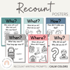 Recount Posters | MODERN RAINBOW Color Palette | Calm Colors Decor - Miss Jacobs Little Learners